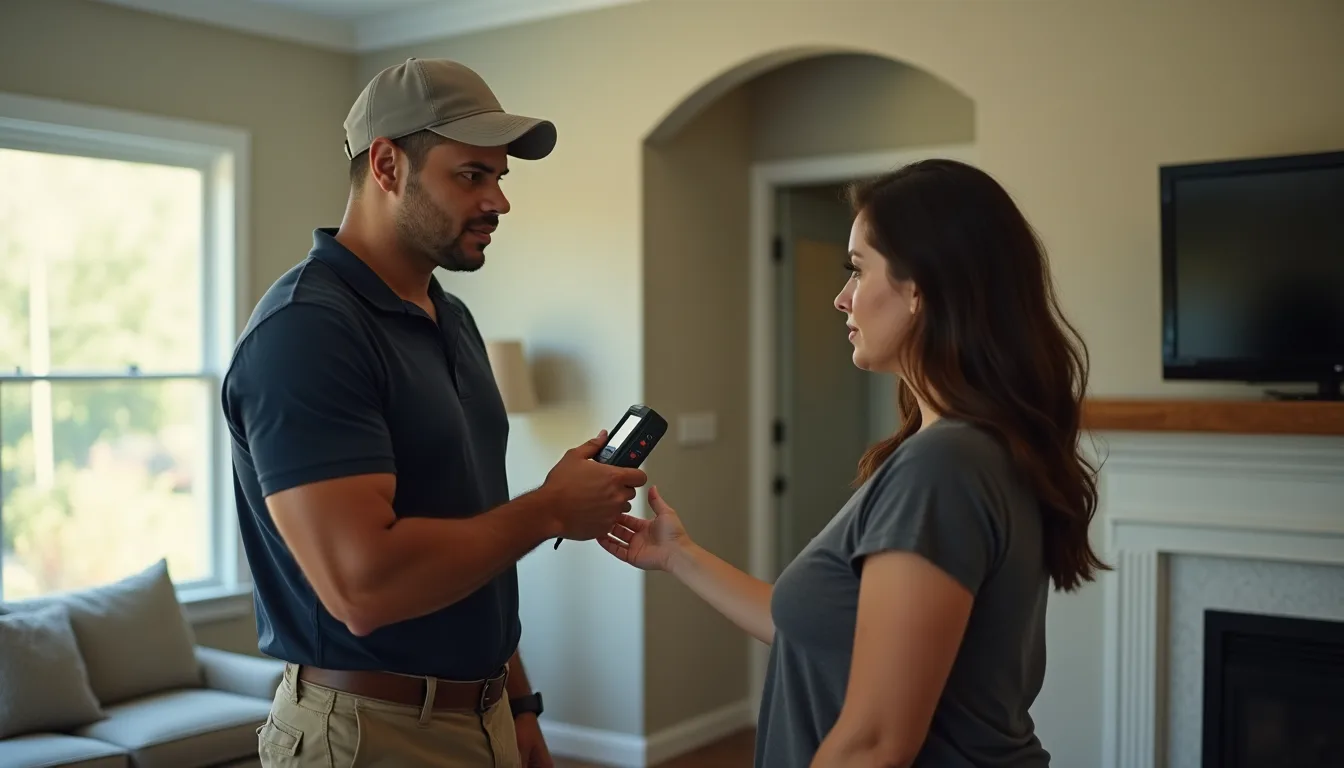 Water damage restoration service